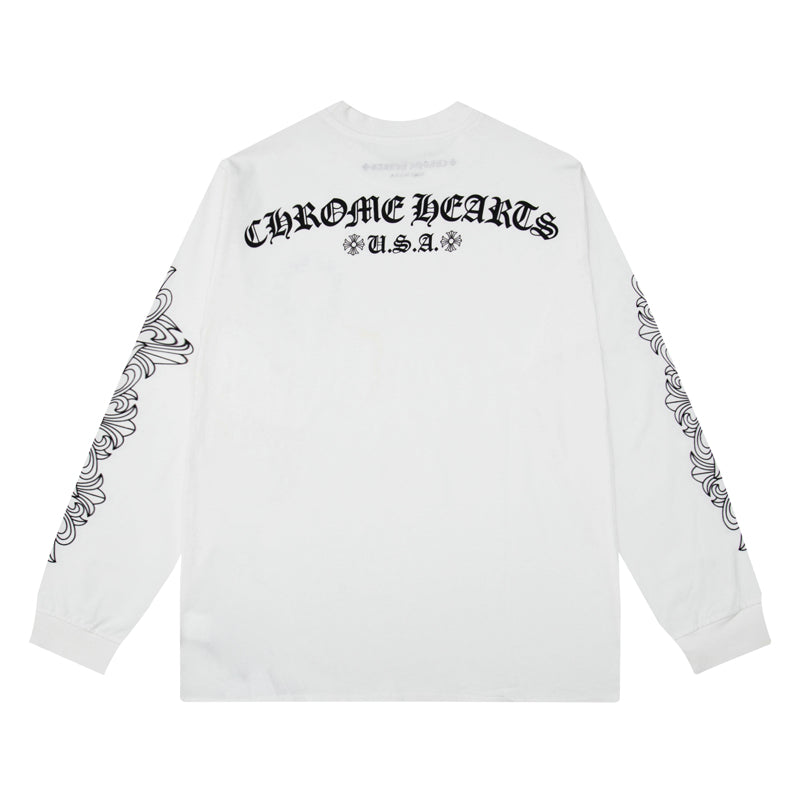 Chrome Hearts Long-Sleeve T-shirt Sweatshirt K8005
