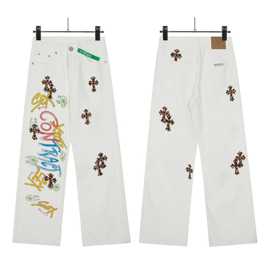 Chrome Hearts Jeans 8128